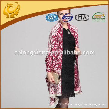 Longas e quentes jacquard pashmina xales canada